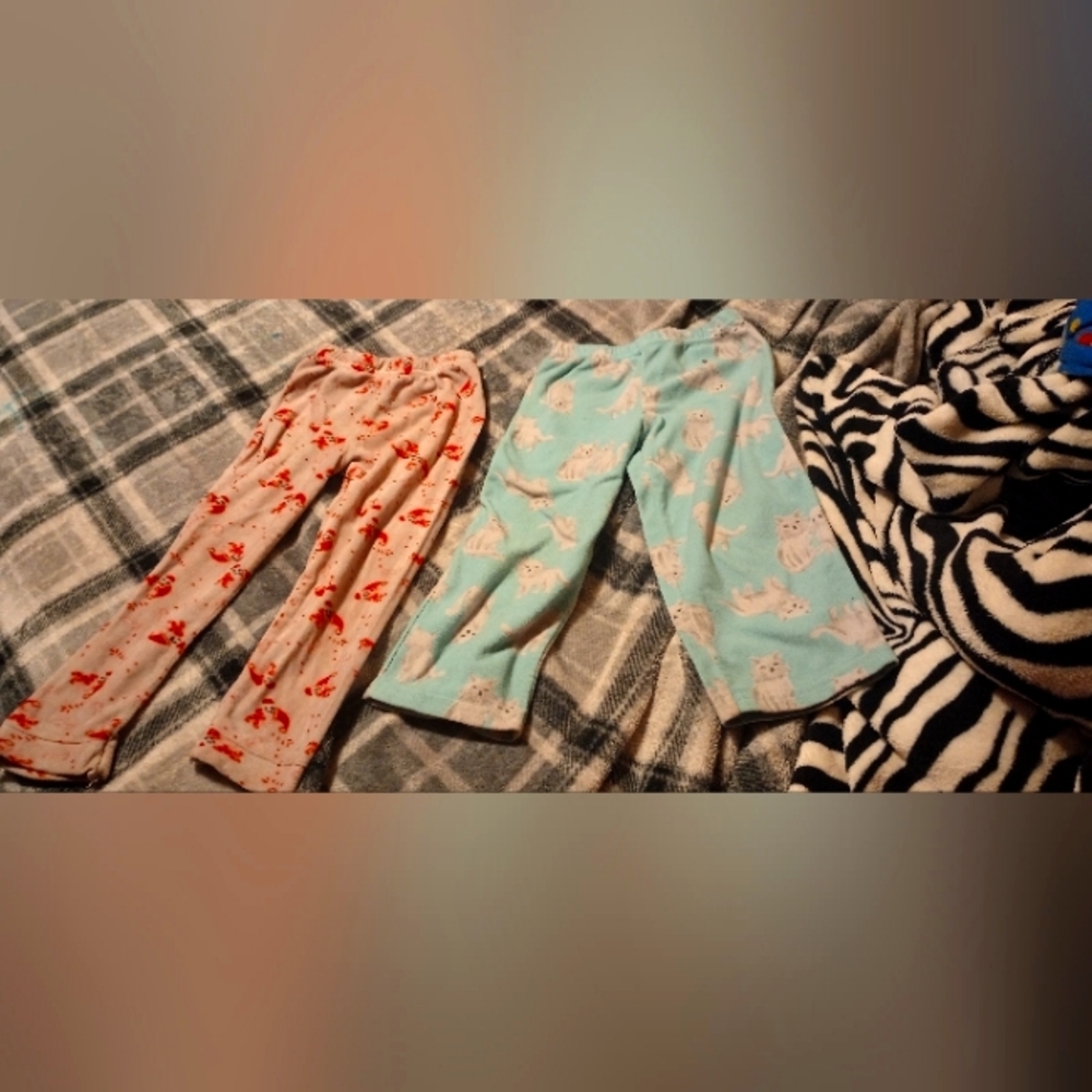 2 pairs of PJ pants-toddler
